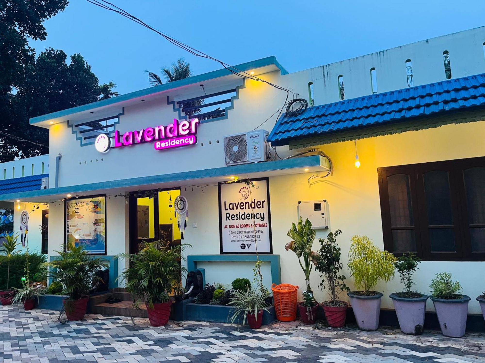 Lavender Residency Bed & Breakfast Varkala Bagian luar foto