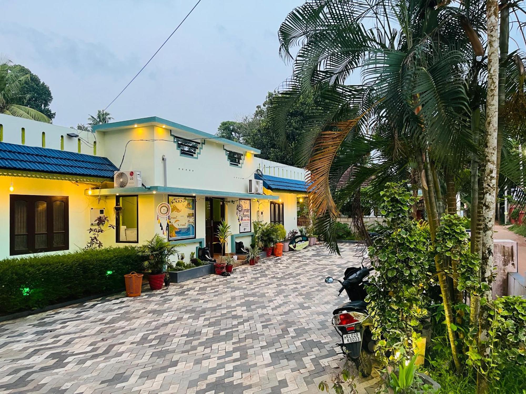 Lavender Residency Bed & Breakfast Varkala Bagian luar foto