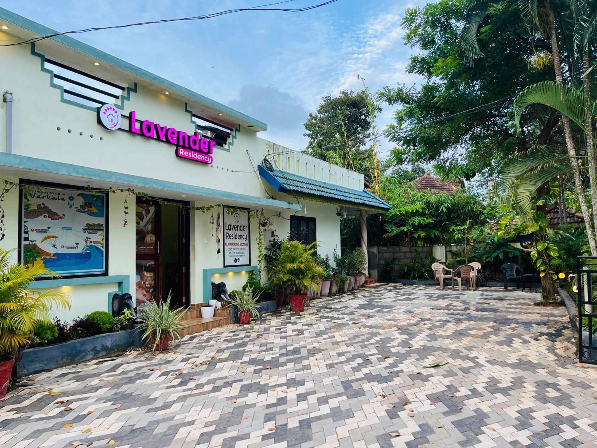 Lavender Residency Bed & Breakfast Varkala Bagian luar foto