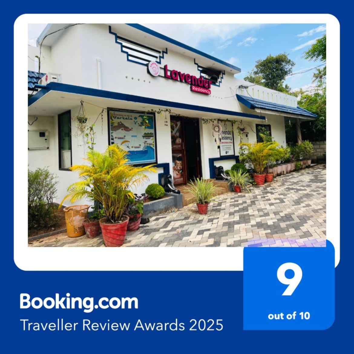 Lavender Residency Bed & Breakfast Varkala Bagian luar foto
